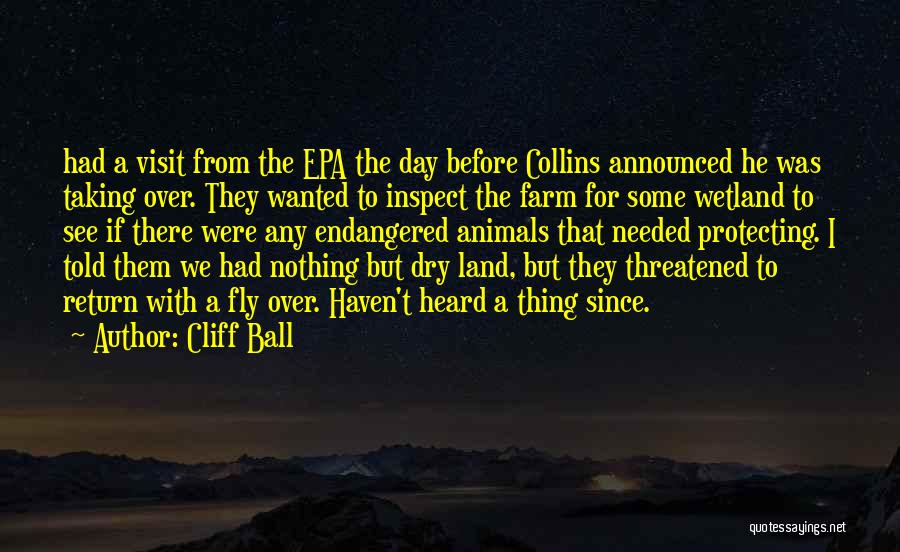 Over Protecting Quotes By Cliff Ball