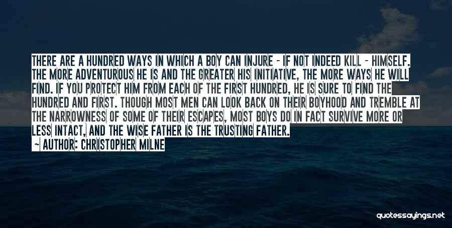 Over Protectiveness Quotes By Christopher Milne