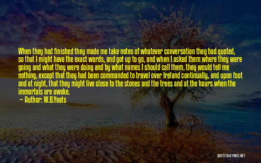 Over Quoted Quotes By W.B.Yeats