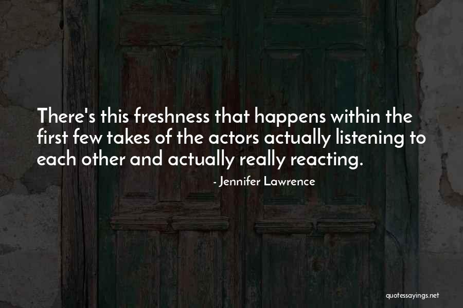 Over Reacting Quotes By Jennifer Lawrence Over Reacting Quotes By Jennifer Lawrence
