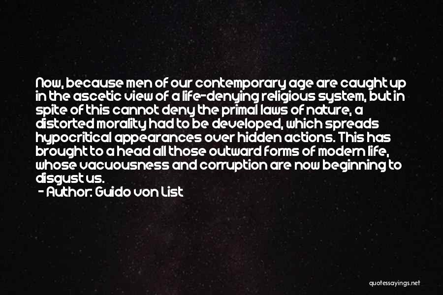 Over Religious Quotes By Guido Von List