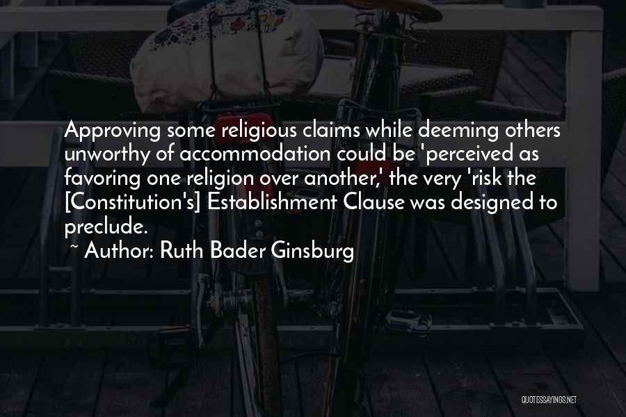 Over Religious Quotes By Ruth Bader Ginsburg