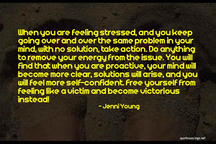 Over Self Confidence Quotes By Jenni Young Over Self Confidence Quotes By Jenni Young