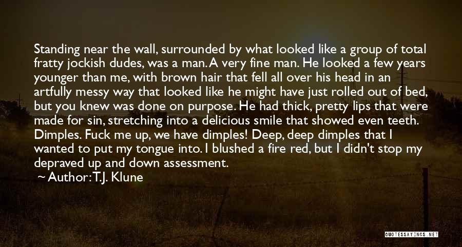 Over The Bed Wall Quotes By T.J. Klune