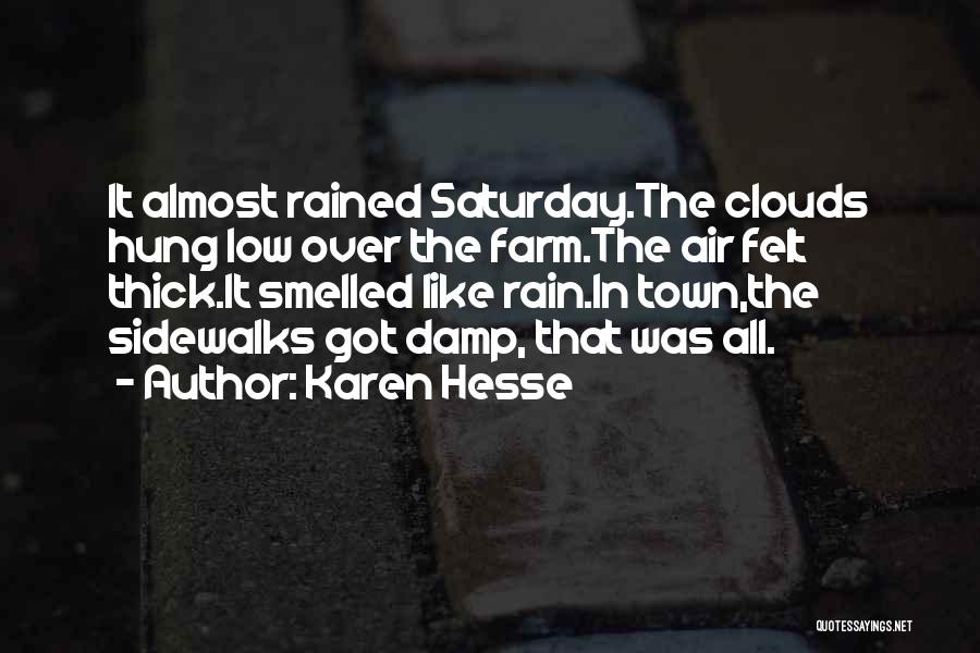 Over The Clouds Quotes By Karen Hesse