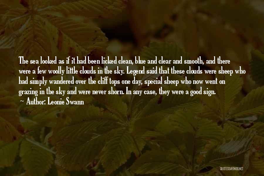 Over The Clouds Quotes By Leonie Swann