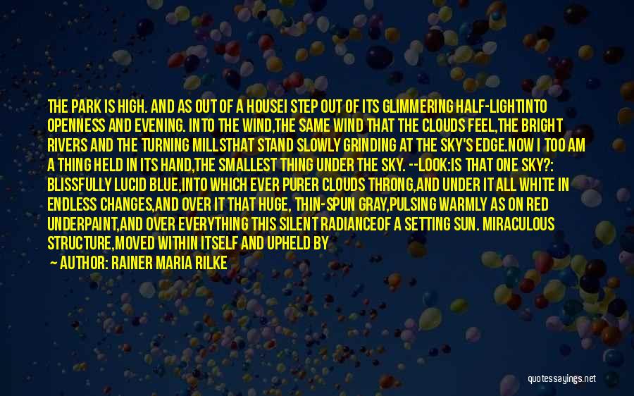 Over The Edge Quotes By Rainer Maria Rilke