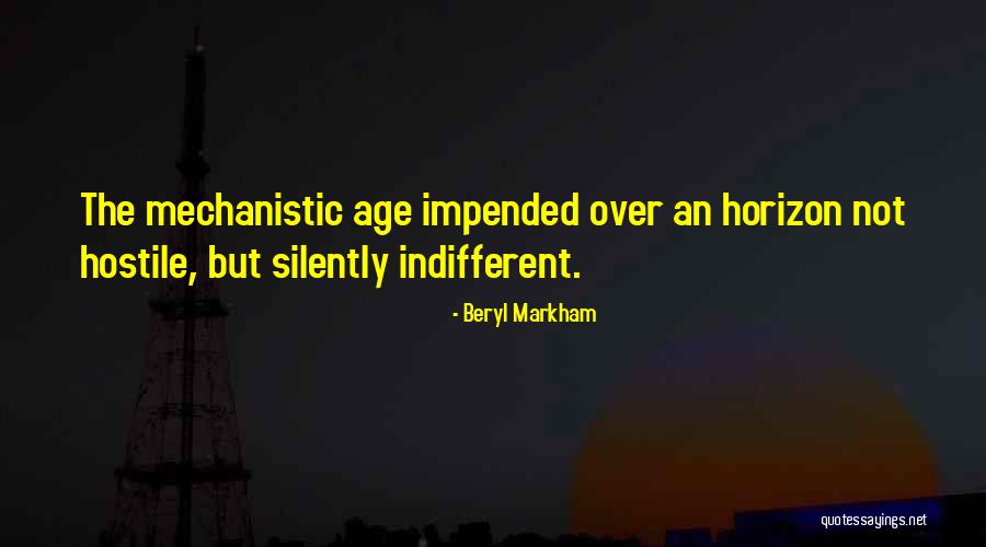 Over The Horizon Quotes By Beryl Markham