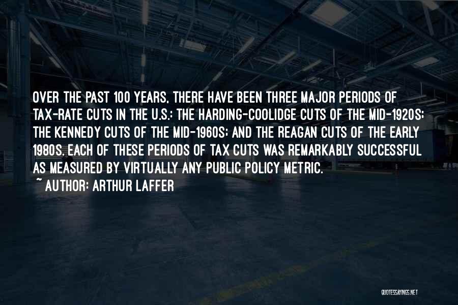 Over The Past Quotes By Arthur Laffer