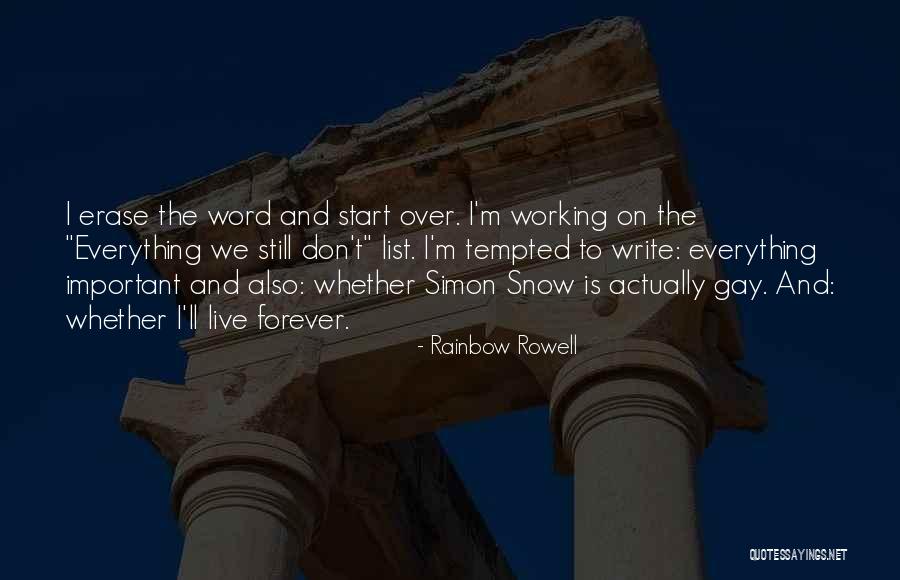 Over The Rainbow Quotes By Rainbow Rowell Over The Rainbow Quotes By Rainbow Rowell