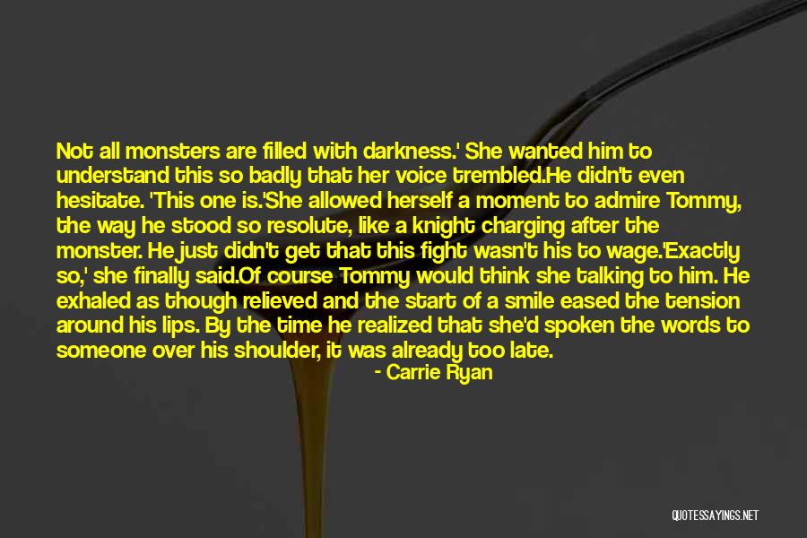 Over The Shoulder Quotes By Carrie Ryan Over The Shoulder Quotes By Carrie Ryan
