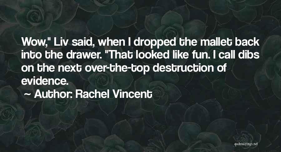 Over The Top Quotes By Rachel Vincent