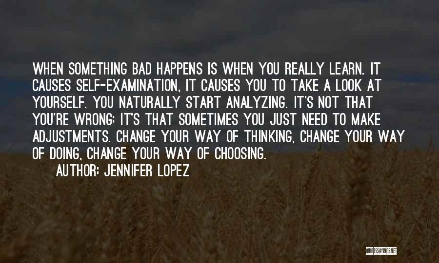 Over Thinking Over Analyzing Quotes By Jennifer Lopez