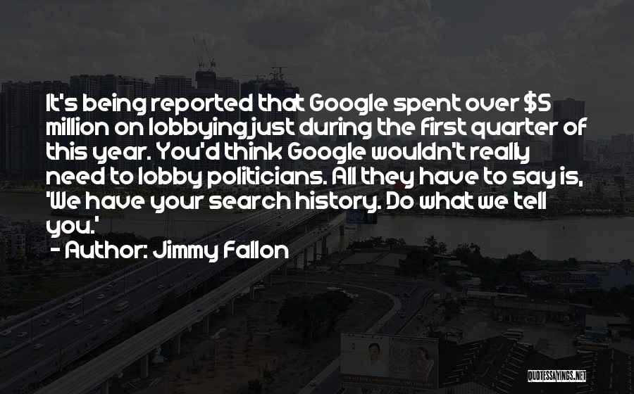 Over Thinking Search Quotes By Jimmy Fallon