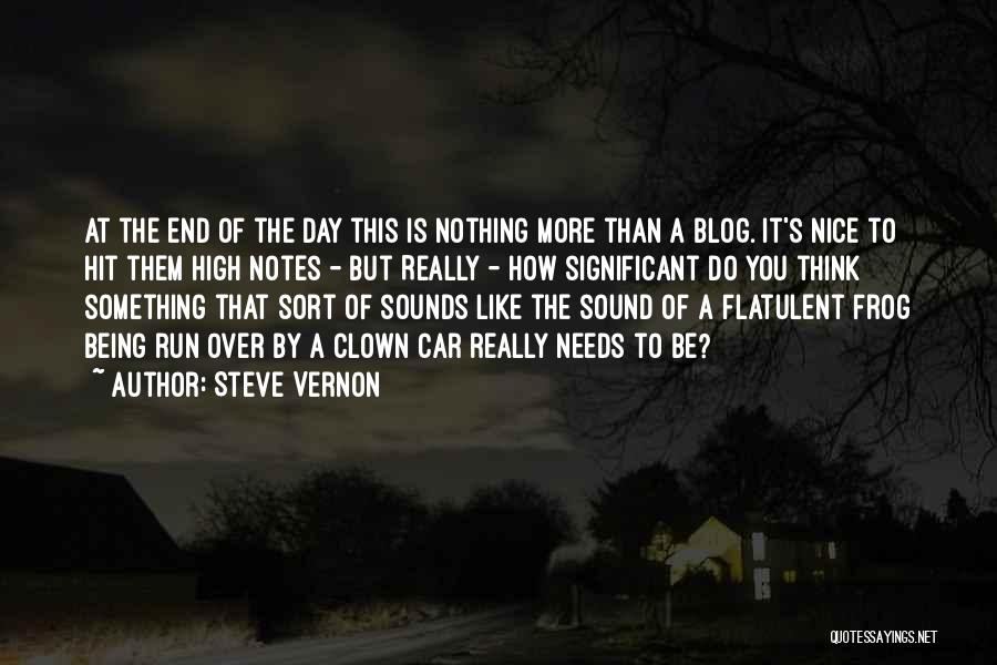 Over This Day Quotes By Steve Vernon