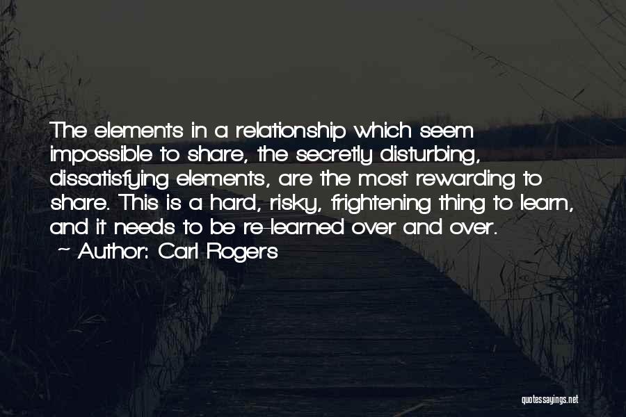 Over This Relationship Quotes By Carl Rogers