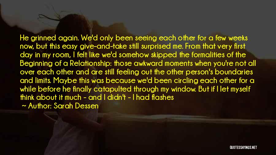 Over This Relationship Quotes By Sarah Dessen