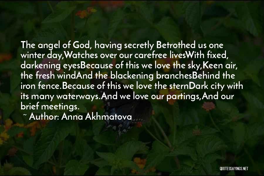 Over Winter Quotes By Anna Akhmatova