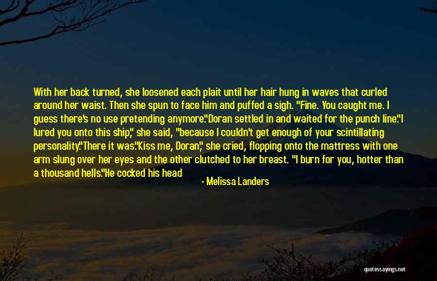 Over Your Head Quotes By Melissa Landers Over Your Head Quotes By Melissa Landers