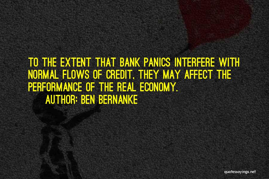 Overall Performance Quotes By Ben Bernanke