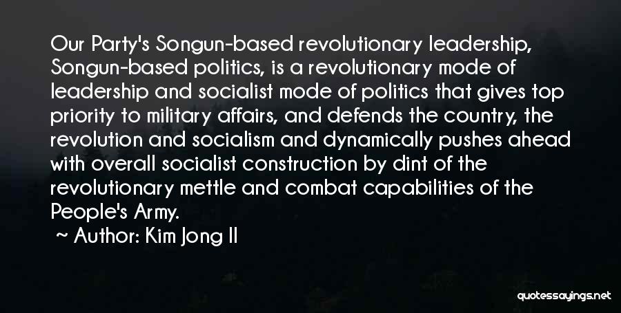 Overall Quotes By Kim Jong Il