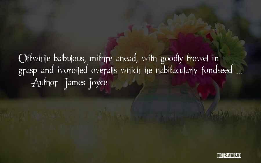 Overalls Quotes By James Joyce