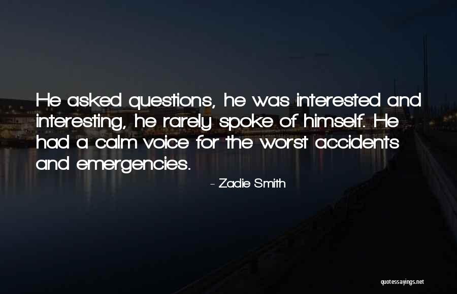 Overbroad Interrogatories Quotes By Zadie Smith