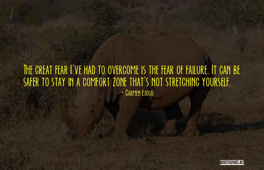 Overcome Failure Quotes By Carmen Ejogo Overcome Failure Quotes By Carmen Ejogo