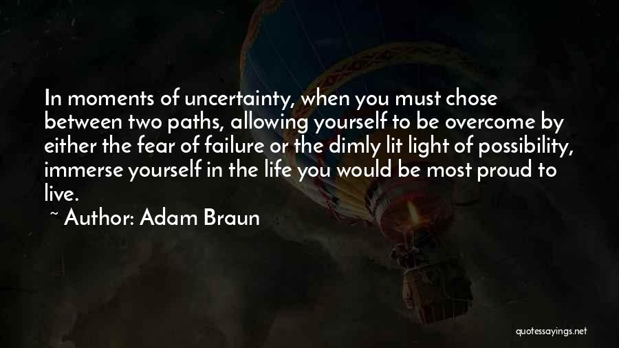 Overcome Fear Of Failure Quotes By Adam Braun