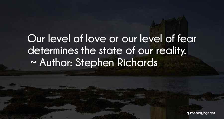 Overcome Fear Of Love Quotes By Stephen Richards