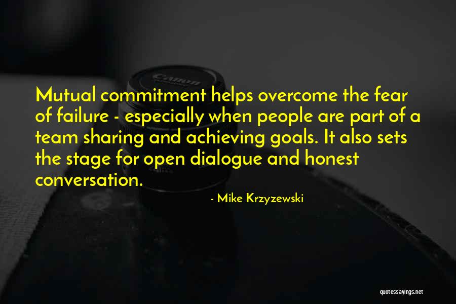 Overcome The Fear Of Failure Quotes By Mike Krzyzewski Overcome The Fear Of Failure Quotes By Mike Krzyzewski