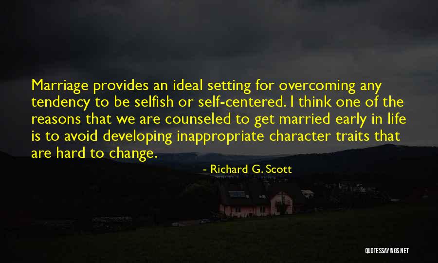 Overcoming A Hard Life Quotes By Richard G. Scott