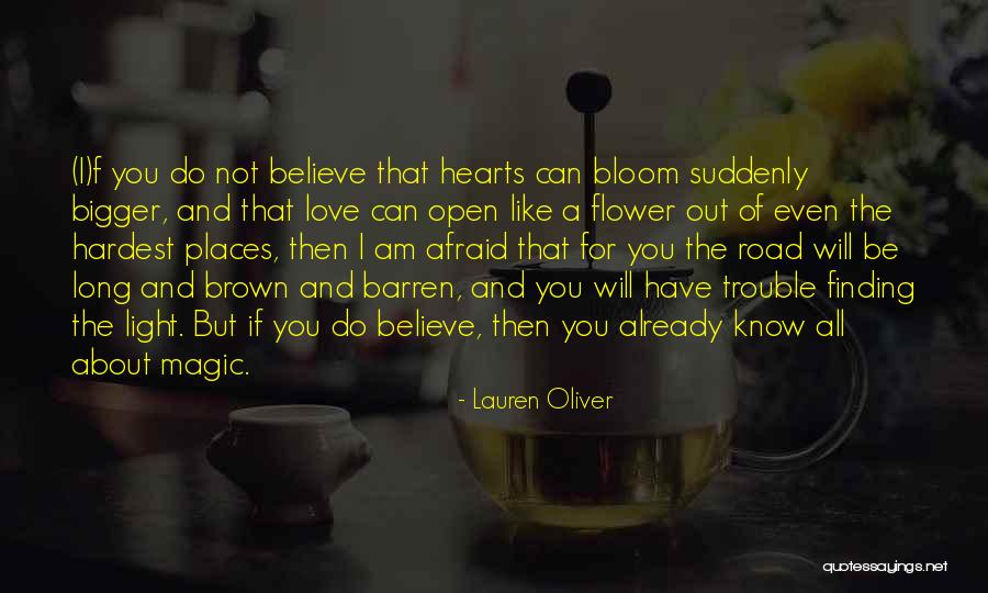 Overcoming Adversity Love Quotes By Lauren Oliver