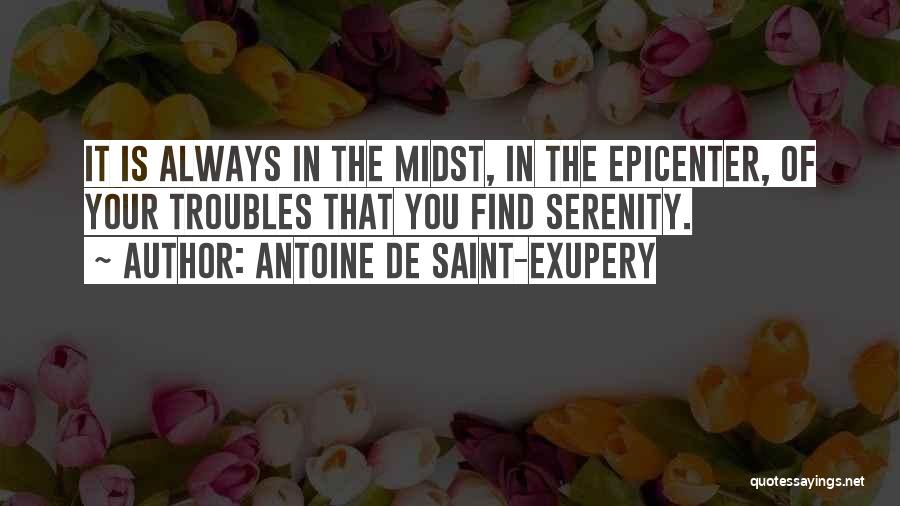 Overcoming Adversity Quotes By Antoine De Saint-Exupery