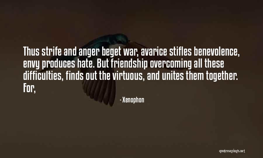 Overcoming Anger Quotes By Xenophon Overcoming Anger Quotes By Xenophon