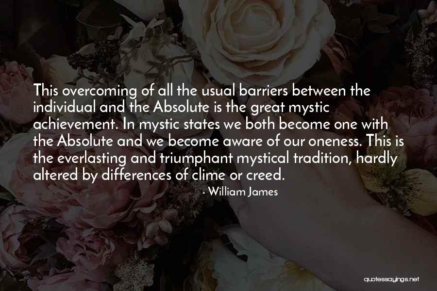 Overcoming Barriers Quotes By William James Overcoming Barriers Quotes By William James