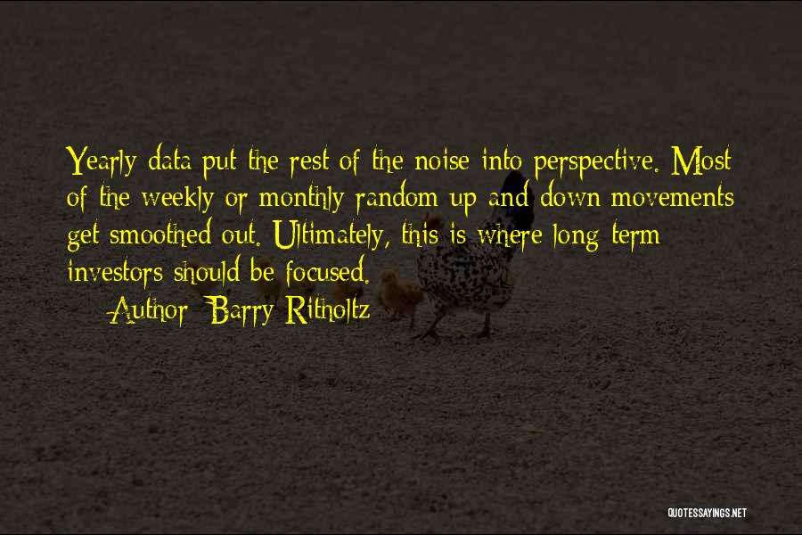 Overcoming Calamity Quotes By Barry Ritholtz