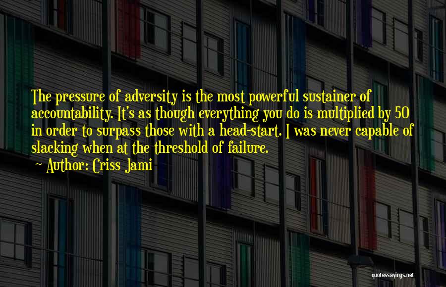 Overcoming Failure Quotes By Criss Jami
