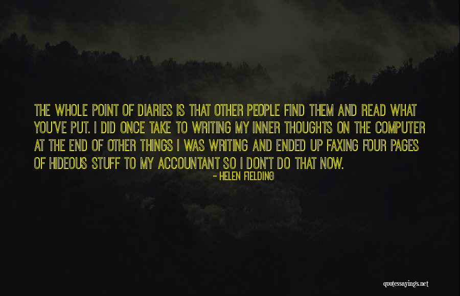 Overcoming Intimidation Quotes By Helen Fielding Overcoming Intimidation Quotes By Helen Fielding