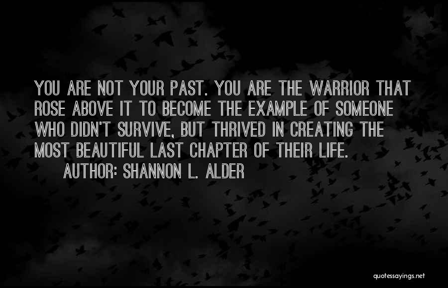 Overcoming Life Challenges Quotes By Shannon L. Alder