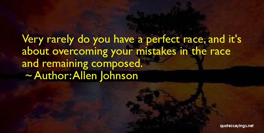 Overcoming Mistakes Quotes By Allen Johnson