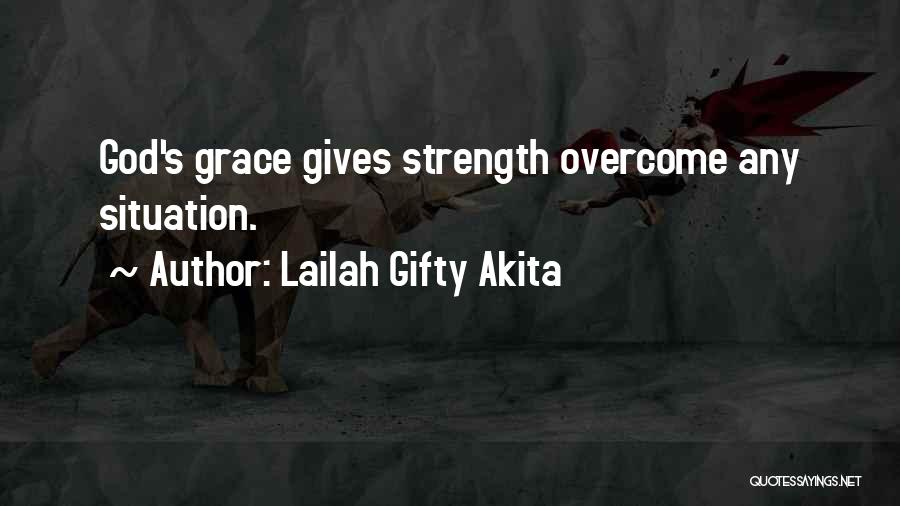 Overcoming Obstacles With God Quotes By Lailah Gifty Akita