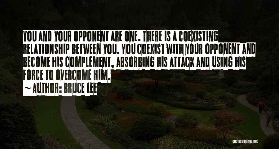 Overcoming Relationship Quotes By Bruce Lee