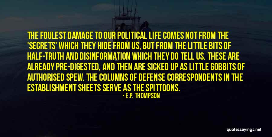 Overdelicate Quotes By E.P. Thompson Overdelicate Quotes By E.P. Thompson