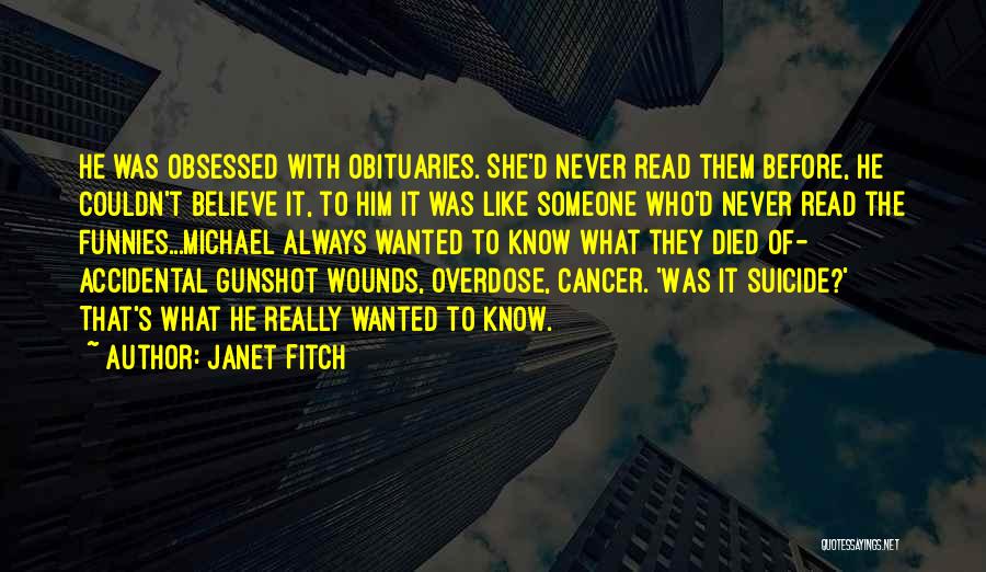 Overdose Quotes By Janet Fitch