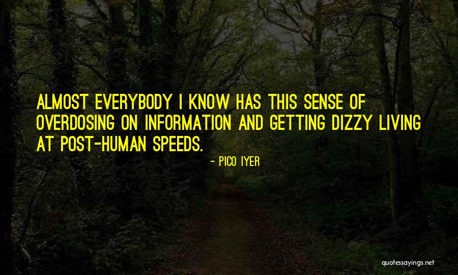 Overdosing Quotes By Pico Iyer Overdosing Quotes By Pico Iyer
