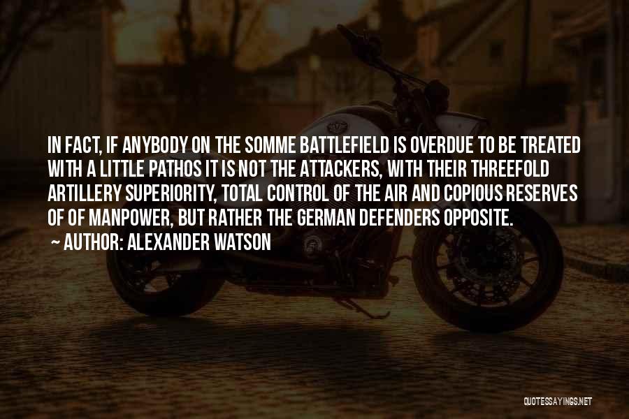 Overdue Quotes By Alexander Watson