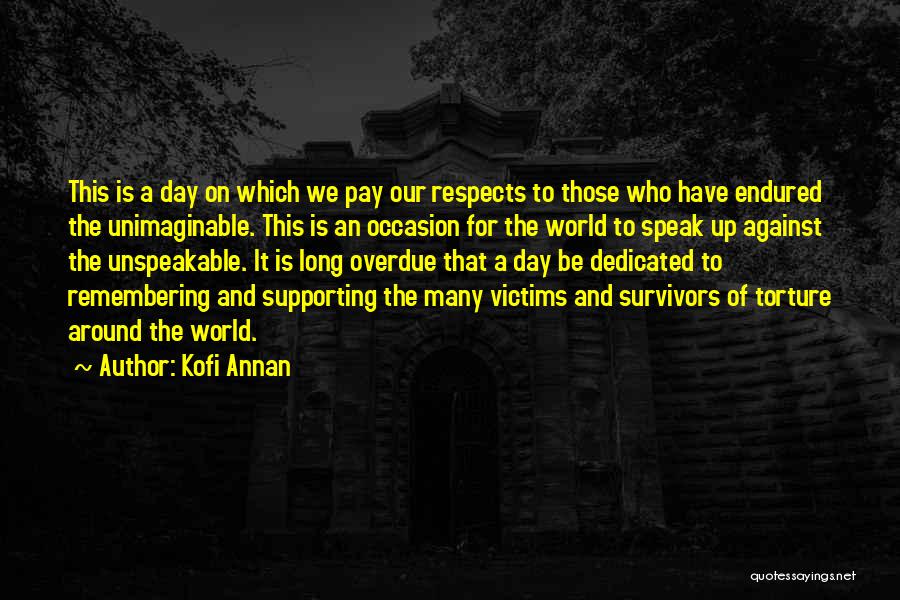 Overdue Quotes By Kofi Annan