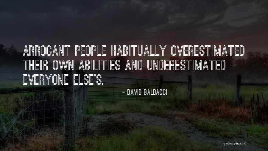 Overestimated Quotes By David Baldacci Overestimated Quotes By David Baldacci