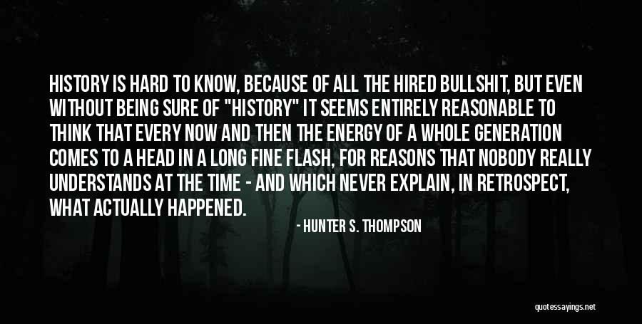 Overexposing Portra Quotes By Hunter S. Thompson Overexposing Portra Quotes By Hunter S. Thompson